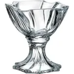 Crystal Bohemia mísa na noze Neptune 195mm