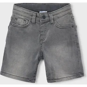 Chlapecké kraťasy Dětské riflové kraťasy Mayoral 237.5K.Mini.PPY2 šedá 90X, vel. 98