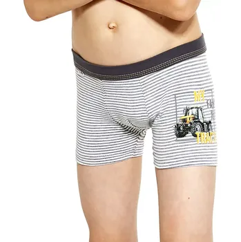 Chlapecké spodní prádlo Kids chlapecké boxerky Cornette Tractor proužek velikost 122/128