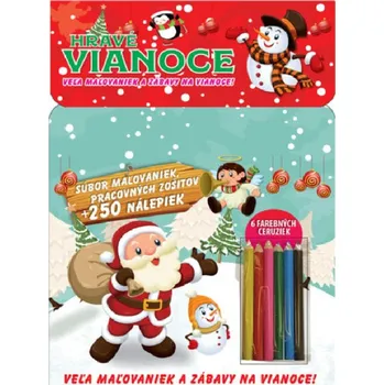 omalovánky Hravé Vianoce Kniha