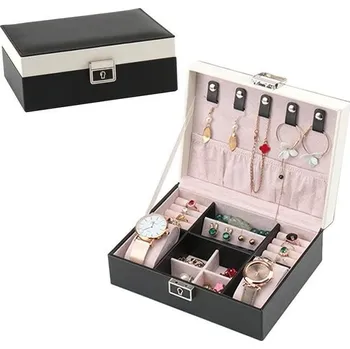 Šperk Elizabeth černo-bílá