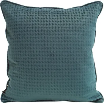 Povlečení Sametové povlečení na polštář AMELIA 40x40cm - tyrkysové