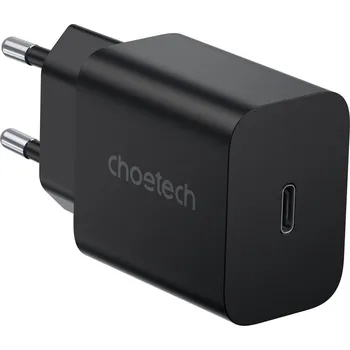 ChoeTech PD 20W Type-C Wall Charger Black