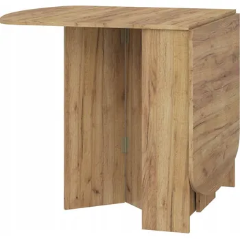 Jídelní stůl Kuchyňský stůl Bim Furniture oválný dub craft zlatý 80 x 150 x 75 cm