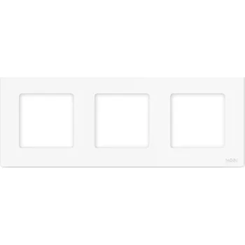 vypínač MOES Wall Frame, EU series, 3p, White