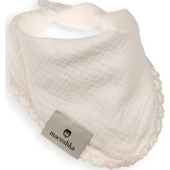 Dětské zboží Slintáček Maceshka jednoduchý Ecru, krajka