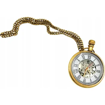 Hodinky Mechanické kapesní hodinky retro se řetízkem Dárek Vintage