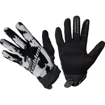 Moto rukavice CAPPA RACING Clermont černo/šedé M