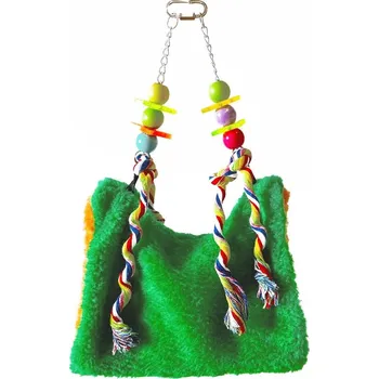 Hračka pro ptáka Terra International Pelíšek pro malé a střední papoušky 24 × 38 cm