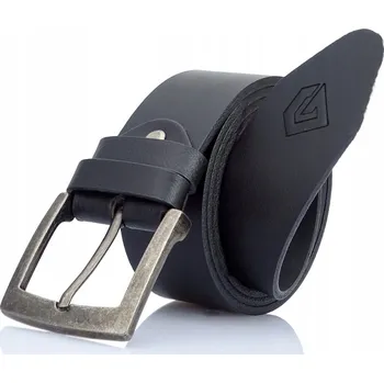 Opasek Pánský ČERNÝ kožený Pásek ke kalhotám Dlouhý 120 cm Česká Přírodní Kůže
