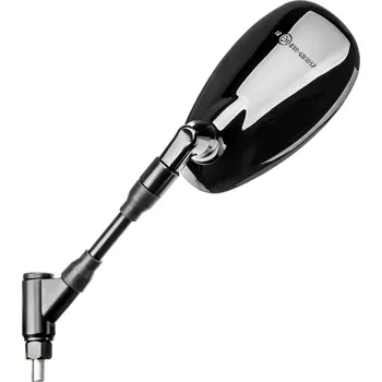 Zrcátko pro motocykl Q-TECH zpětné zrcátko plastové Yamaha (závit pravý M10), L M008-566