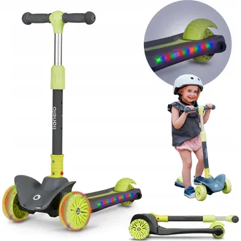 Koloběžka Tříkolová koloběžka s LED světly, balanční Lionelo Timmy