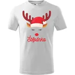 Vánoční dětské tričko sob dívka Velikost: 12