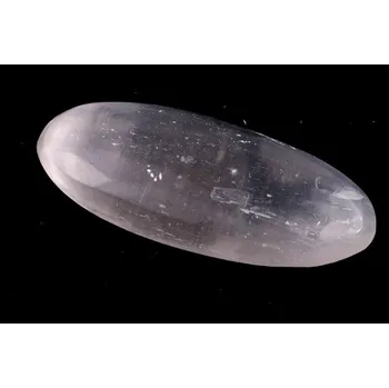 Přírodní kámen Kabošon White Selenite č.8458 (36x15x6mm)