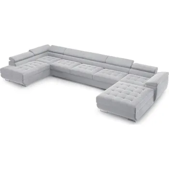 Sedací souprava ArtPK Rohová sedací souprava BENJAMIN 275 U XL | levá strana Barva: Castel 85