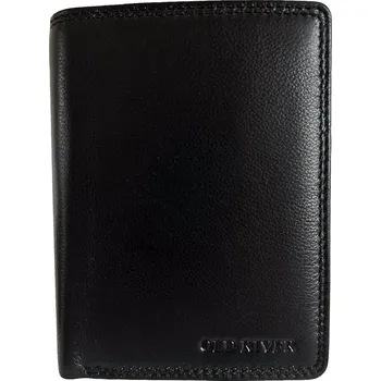 Peněženka Old River Pánská peněženka na výšku s dokladovkou, černá
