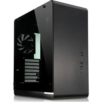 PC skříň Jonsbo UMX4 Window Midi-Tower, Tempered Glass - černá