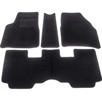 Autodoplněk ACI textilní koberce pro CITROEN C8, 02- černé (sada 4 ks)