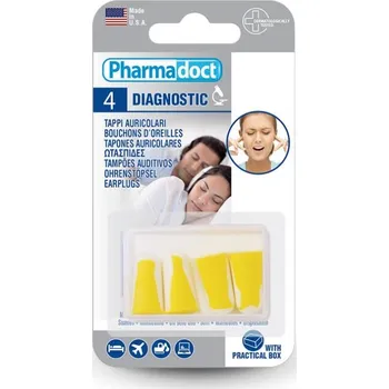 Příslušenství pro sluchátka Pharmadoct špunty do uší box 4 ks