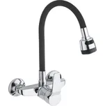 DuraHome Baterie dřezová, EMAS 50486, nástěnná, černá