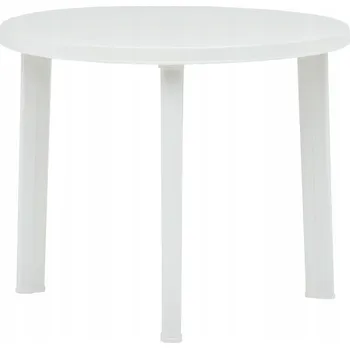 Zahradní stůl Stůl VidaXL plast kulatý 89 x 89 x 72 cm