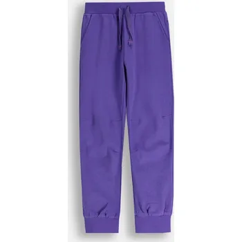 Dětské tepláky fialové dívčí soupravy 110 Coccodrillo ZC5