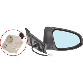 Auto-moto ACI zrcátko pro TOYOTA Yaris 11-13 s blikačem pro lak P