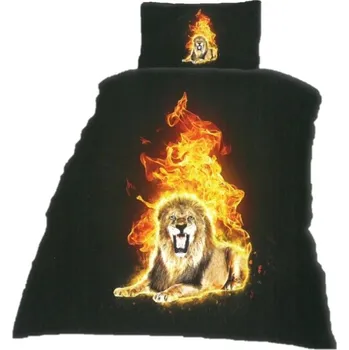 Povlečení Rosh 3D povlečení The lion and the fire