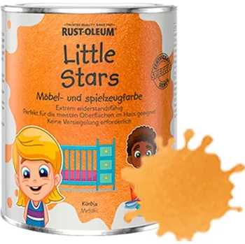 Barva na dřevo Rust-Oleum Certifikovaná barva na dětský nábytek a hračky, oranžová, RO.20119.DE.0.25