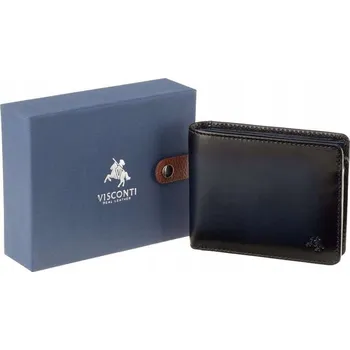 Peněženka Visconti pánská kožená peněženka modrá - muž
