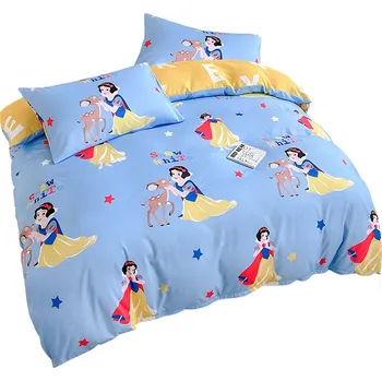 Povlečení JERRY FABRICS Oboustranné povlečení 140 × 200 cm - Sněhurka a koloušek