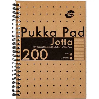 Zápisník PUKKA PAD "Jotta Kraft", A5, linkovaný, 100 listů