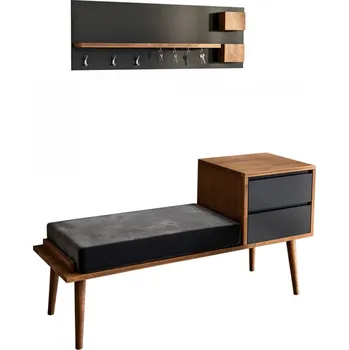 Předsíňová stěna Předsíňová stěna Hamra ořech/antracit