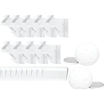 Dětské zboží Verk 27561 Bezpečnostní magnetická zábrana do skříně a zásuvek 10 ks