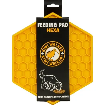 Miska pro psa Kiwi Walker Hexa Maxi 240 × 210 mm, oranžová