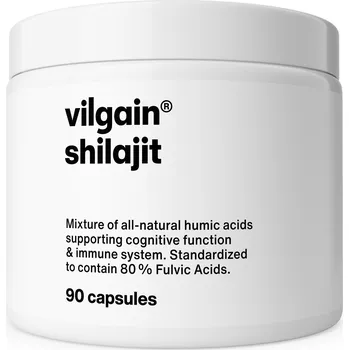 Vilgain Shilajit 80% extrakt kyseliny fulvové 90 kapslí