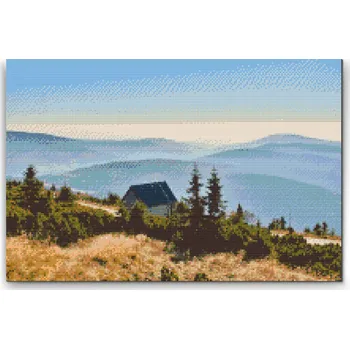 Diamantové malování Painting Queens Diamantové malování Krkonoše, 80 × 120 cm, vypnuté plátno na rám, hranaté