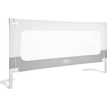 Dětská zábrana iMex Zábrana na postel Smart 120 cm bílo-šedá