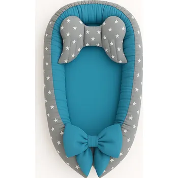 Dětské zboží BabyTýpka Maxi hnízdo - Stars Blue