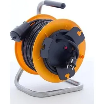 Elektrická zásuvka Prodlužovací Kabel HOBBY PKB230S, 25 m / 230 V, s navijákem, 1 zásuvka