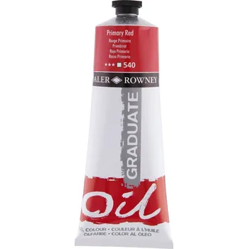Daler Rowney Graduate Olejová barva Primary Red 200 ml 1 ks