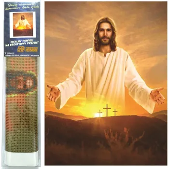 Diamantové malování Norimpex Ježíš 30 × 40 cm