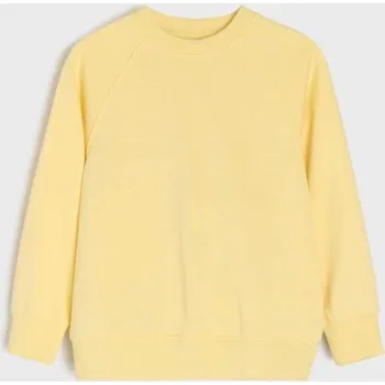 Chlapecké oblečení Sinsay - Mikina basic - žlutá - 812HR-10X - 812HR-10X-110
