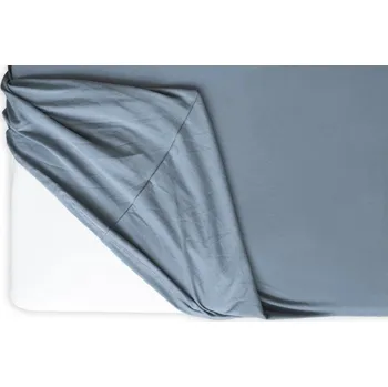 Prostěradlo Hedda Jersey Lycra premium prostěradlo antracit, 140 × 200 cm