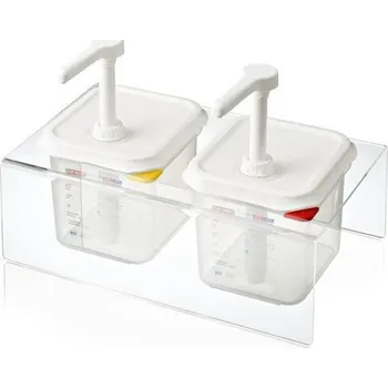 ARAVEN Stojan se 2 dávkovači