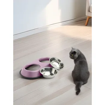 Sinsay - Miska pro zvířata - pastelová růžová - 7848P-03X - 7848P-03X-ONE-4