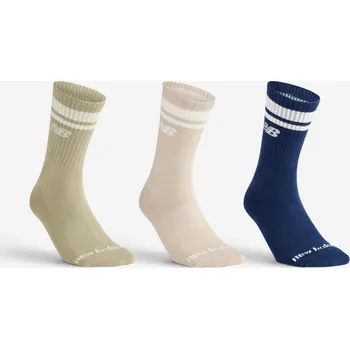 Pánské oblečení NEW BALANCE Vysoké tenisové ponožky 3 páry 39/42