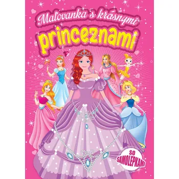 Maľovanka s krásnymi princeznami Kniha