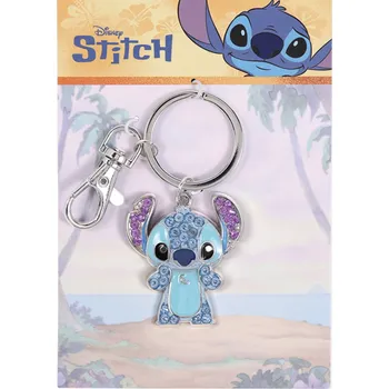 Stitch: - dětská 3D klíčenka s kamínky