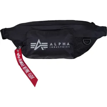 Outdoorové zavazadlo ALPHA INDUSTRIES Packable Waist bag černá